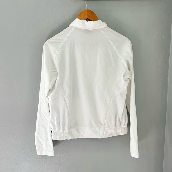 Nike Windbreaker Jacket White Blue Yellow Large - Picture 6 of 13